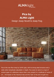 New!! Pica, the new floor lamp by ALMA Light