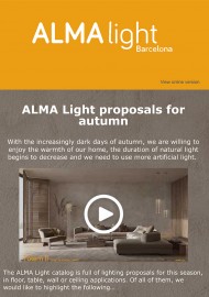 ALMA Light proposals for autumn