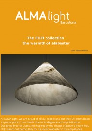 La colección FUJI, la calidez del alabastro